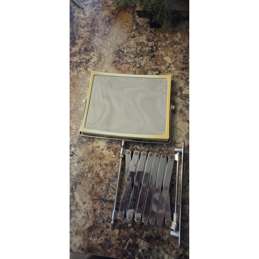Vintage 70's Expandable 2 Sided Wall Mirror, Nostalgic,